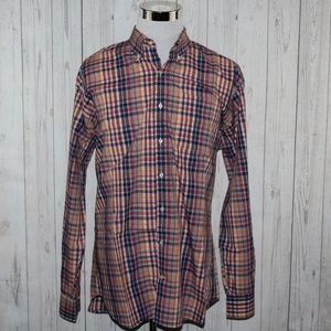 Peter Millar Multicolor Plaid Dress Shirt